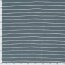 Musselin weisse Streifen - indigoblau