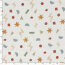 Musselin bunte Formen - creme
