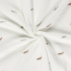 Musselin Flugzeuge - creme