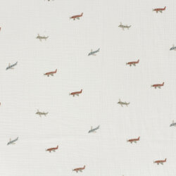 Musselin Flugzeuge - creme