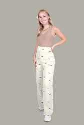 Musselin Flugzeuge - creme