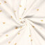Musselin Digital  Croissants - creme