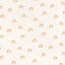 Musselin Digital Regenbogen mit Herz - creme