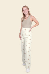 Musselin Digital Teddybären - creme