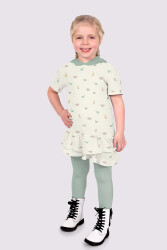 Musselin Digital kleine Dinos - creme