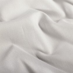 Baumwollstoff Fahnentuch Cretonne *Marie* Uni - silbergrau