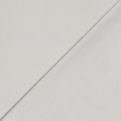 Baumwollstoff Fahnentuch Cretonne *Marie* Uni - silbergrau