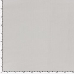 Baumwollstoff Fahnentuch Cretonne *Marie* Uni - silbergrau