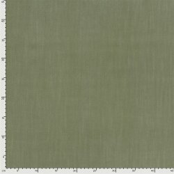 Viskose Leinen Slub Uni - oliv