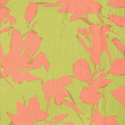 Viskose Nylon Mix LIGHT Köper Blumen - FARBE