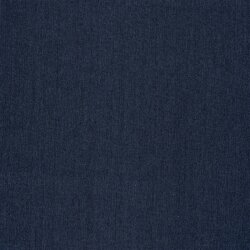 Jeansstoff Uni - stahlblau
