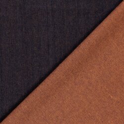 Jeansstoff Uni - orange