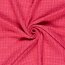 Polyesterstoff Jacquard Lurex - pink