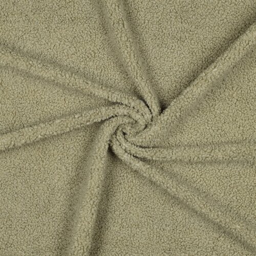 Teddystoff *Vera* - OLD GREEN