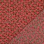 Feine Baumwollpopeline Blumen & CHECKS - CARAMEL