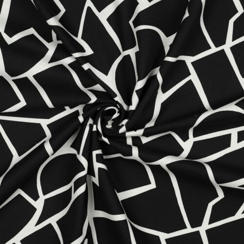 Canvas abstract - schwarz & weiß