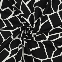 Canvas abstract - schwarz & weiß