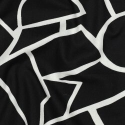 Canvas abstract - schwarz & weiß