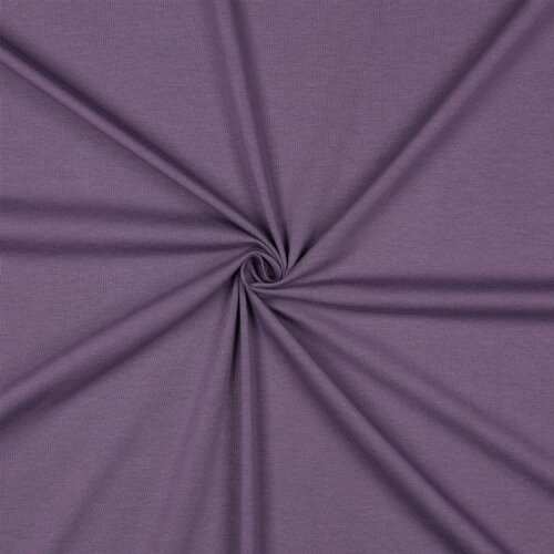 Baumwolljersey Bio~Organic *Gerda* - altaubergine