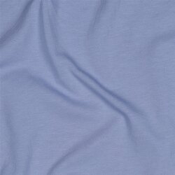 Baumwolljersey Bio~Organic *Gerda* - hellblaulila