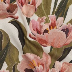 Canvas Digital Tulpenfeld - creme