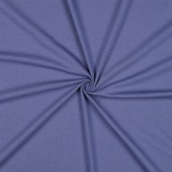 Baumwolljersey Bio~Organic *Gerda* - blaulila