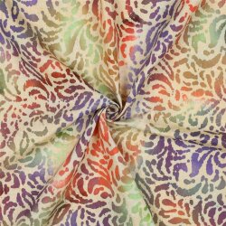 UNIQUE CRAFTED BATIK Viskose - CORAL