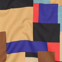 Canvas abstract - COGNAC/BLUE