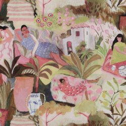 Canvas Digital TROPICAL GARDEN - MULTICOLOUR