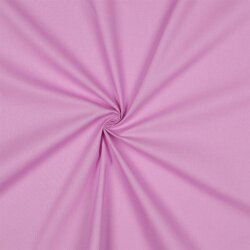 Baumwollpopeline *Vera* Uni - fliederpink