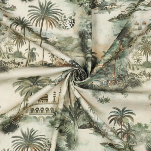Canvas Digital TROPICAL FOREST - SAGE