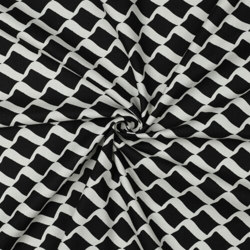 Canvas abstract - schwarz & weiß
