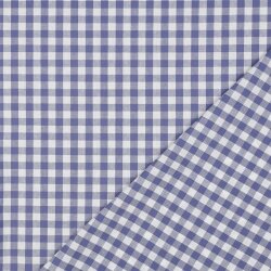 Baumwollpopeline garngefärbt - Vichy Karo 10mm *Vera* -  lavendel