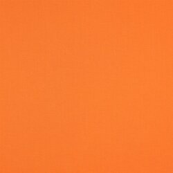 Baumwollpopeline *Vera* Uni - leuchtend orange