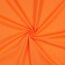 Baumwollpopeline *Vera* Uni - leuchtend orange