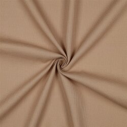 Waffelpiqué *Vera* 2mm- cappuccino