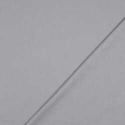 Baumwollpopeline *Vera* Uni - metallgrau