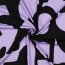 Viskose Jersey GEOMETRIC - LAVENDER