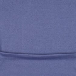 Strickbündchen Bio~Organic *Gerda* - blaulila