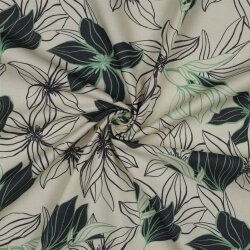 Canvas Blumen - NATURAL