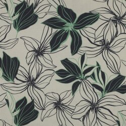 Canvas Blumen - NATURAL