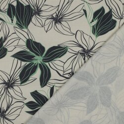 Canvas Blumen - NATURAL