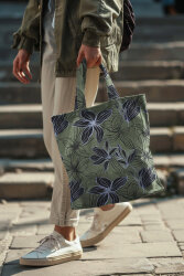 Canvas Blumen - NATURAL