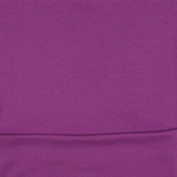 Strickbündchen Bio~Organic *Gerda* - dunkelviola