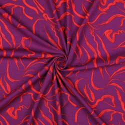 Viskose Jersey Farbverlauf - viola