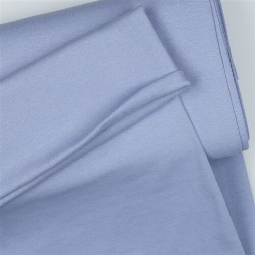 Strickbündchen Bio~Organic *Gerda* - hellblaulila