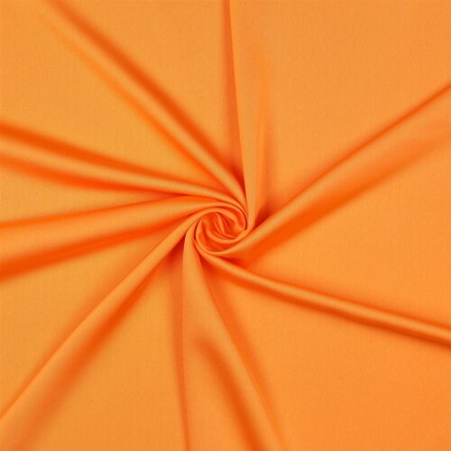 Mikrofaser Satin "Royal" - mandarine