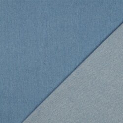 Jeansstoff Uni - helljeans gebleicht