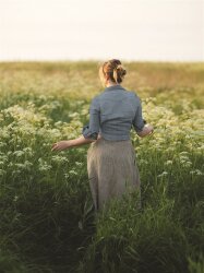 Jeansstoff Uni - helljeans gebleicht