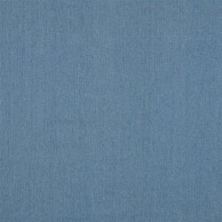 Jeansstoff Uni - jeansblau gewaschen